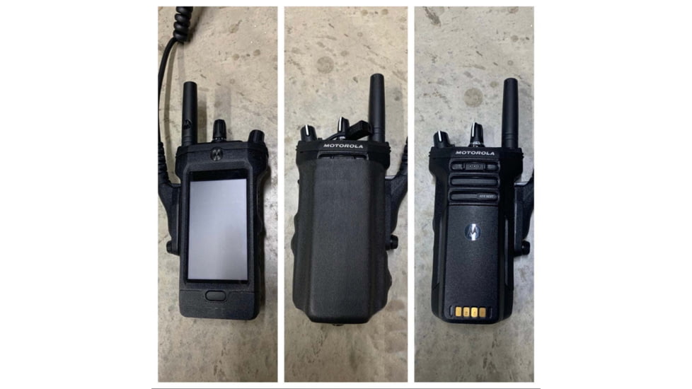 Zero9 Portable Radio Case Holster, APX Next, Molle Loks, Plain Black, Z9-5026-BLK-MLK