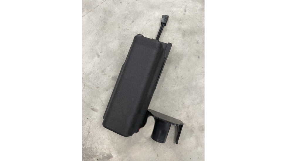 Zero9 Portable Radio Case Holster, APX Next, Molle Loks, Plain Black, Z9-5026-BLK-MLK
