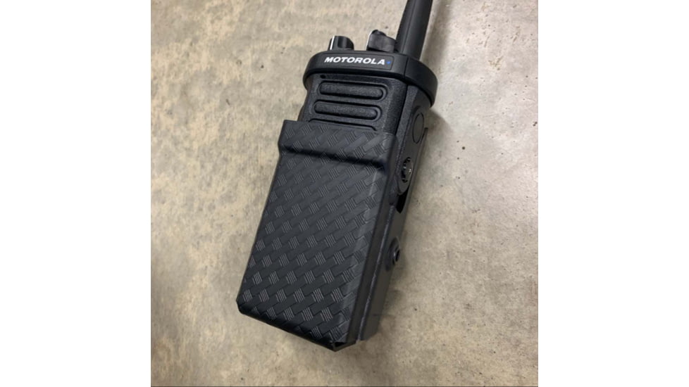 Zero9 Portable Radio Case Holster, APX Next, Molle Loks, Plain Black, Z9-5026-BLK-MLK