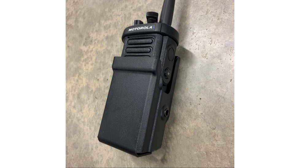 Zero9 Portable Radio Case Holster, APX Next, Molle Loks, Plain Black, Z9-5026-BLK-MLK