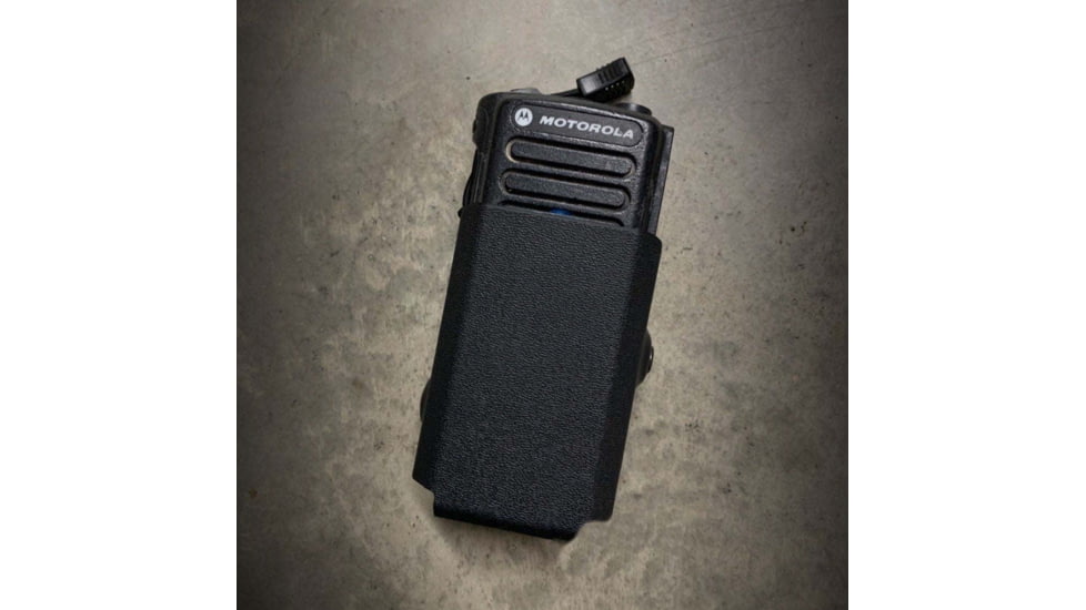 Zero9 Portable Radio Case Holster, APX Next, Molle Loks, Plain Black, Z9-5026-BLK-MLK