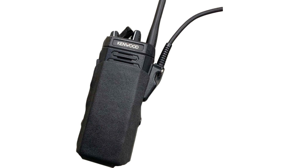 Zero9 Portable Radio Case Holster, VP6000 L2 &amp; L3 Batteries, Molle Loks, Plain Black, Z9-5023-BLK-MLK