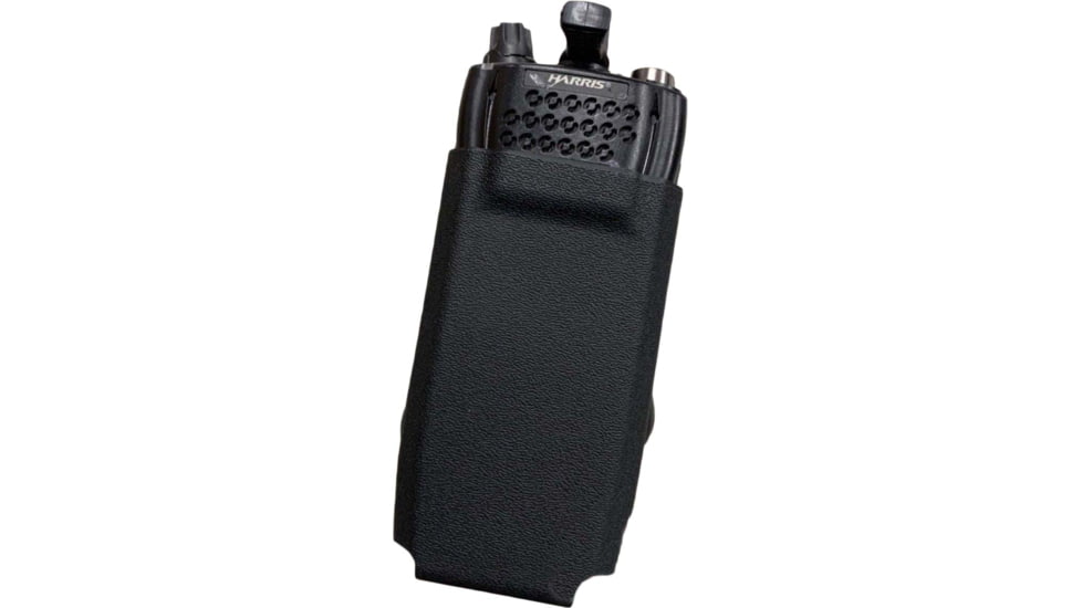 Zero9 Portable Radio Case Holster, XG-25/XG-75/P7300, Molle Loks, Plain Black, Z9-5008-BLK-MLK