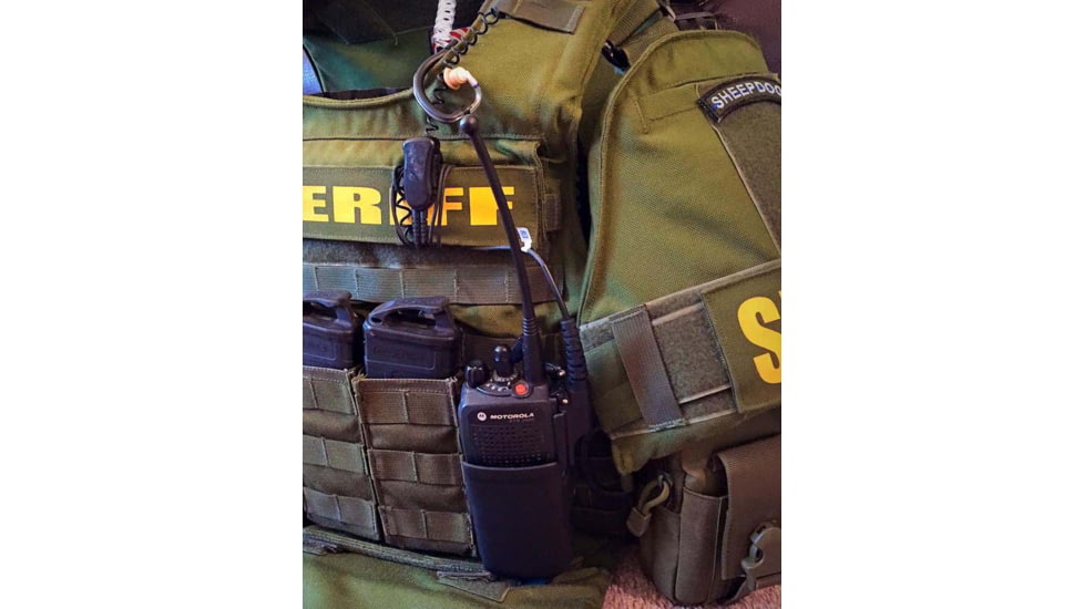 Zero9 Portable Radio Case Holster, XTS3000/5000, Molle Loks, Plain Black, Z9-5004-BLK-MLK