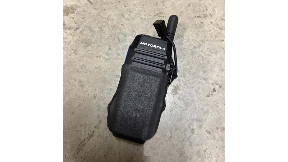 Zero9 Portable Radio Case Holster, XTS3000/5000, Molle Loks, Plain Black, Z9-5004-BLK-MLK
