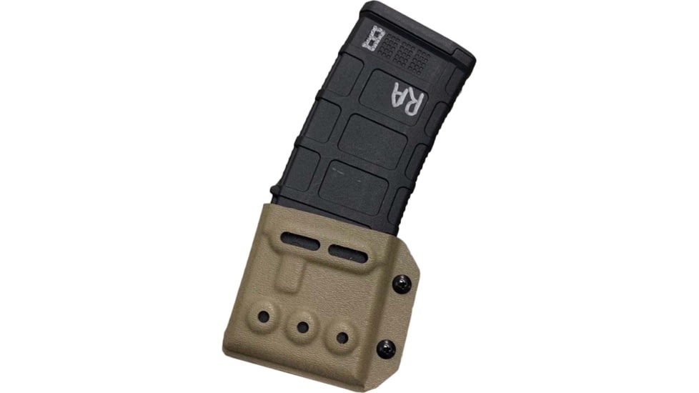 Zero9 Rifle Mag Case Holster, AR/M4, Quick Clip, Flat Dark Earth, Z9-4011-FDE-QC