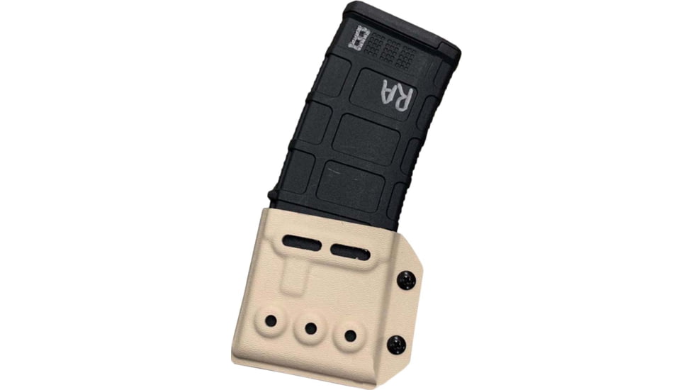 Zero9 Rifle Mag Case Holster, AR/M4, Tek-Lok, Silver Tan, Z9-4011-STN-TEK