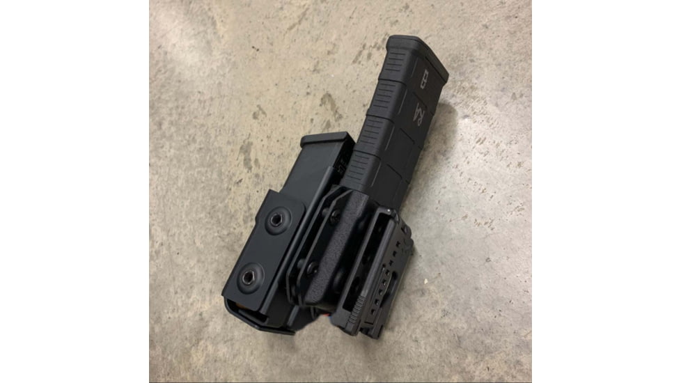 Zero9 Rifle Pistol Combo Holster, Glock 9mm/.40ACP, Molle Loks, Flat Dark Earth, Z9-4019-FDE-MLK