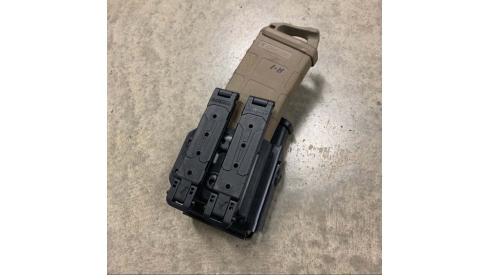 Zero9 Rifle Pistol Combo Holster, Glock 9mm/.40ACP, Molle Loks, Flat Dark Earth, Z9-4019-FDE-MLK