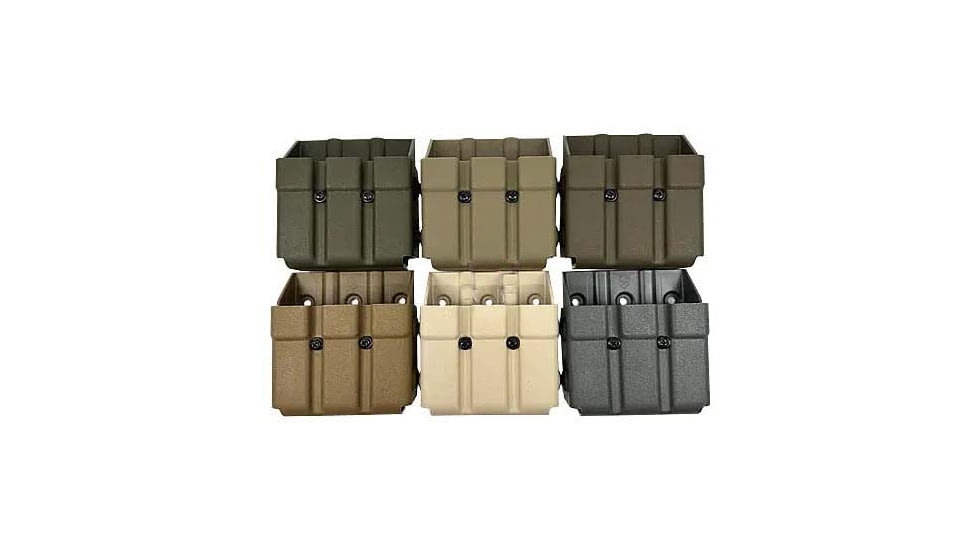Zero9 Triple Mag Case Holster, Glock 9mm/.40ACP, Tek-Lok, Basketweave, Z9-4007-BW-TEK