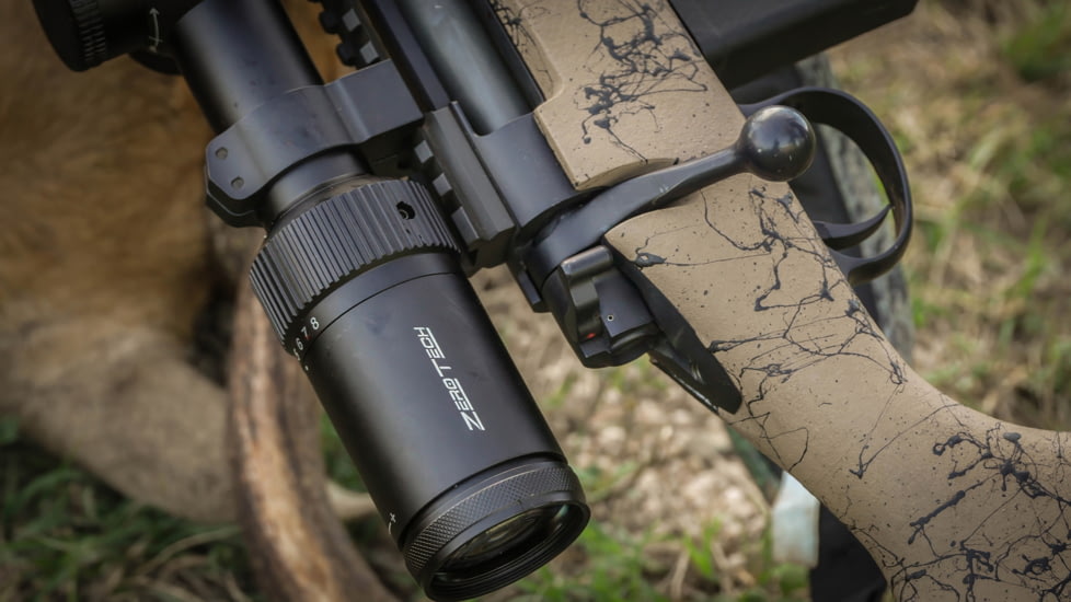 ZeroTech Optics Thrive HD 1-8x24mm LPVO 30mm Tube Rifle Scope, Second Focal Plane, PHR 4 Illuminated Reticle, Black, TH1824P4-IR