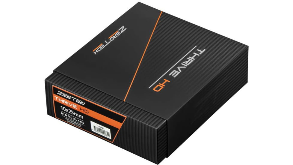 ZeroTech Optics Thrive HD 8x25 mm Roof Prism Binoculars, Grey, THD825