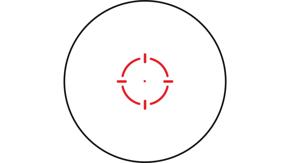 ZeroTech Optics Thrive HD RMR FootPrint 1x28mm Red Dot Sight w/Low Mount, Multi Reticle, Black, THDRS28ML