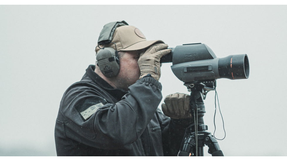 ZeroTech Optics Trace Advanced 20-60x80mm, 41mm, First Focal Plane, OSR Reticle, MRAD, Black/Grey, TR206080F