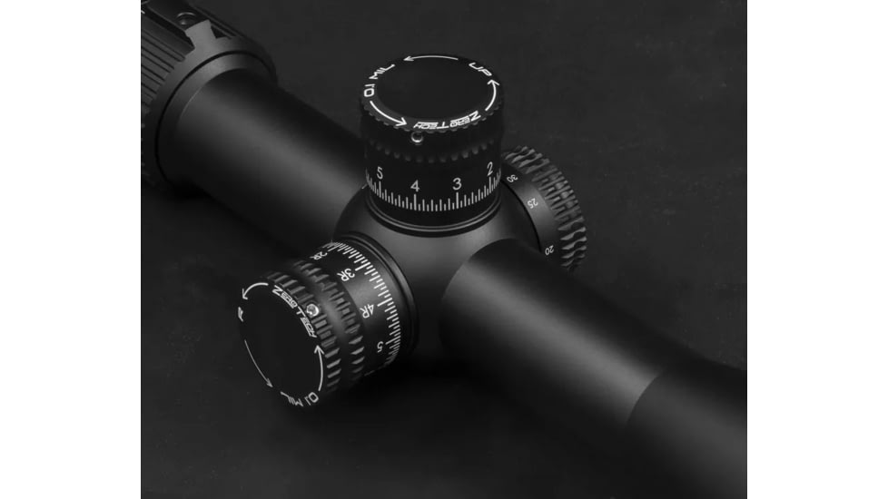 ZeroTech Optics Vengeance Rifle Scope, 5-25x56mm, 34mm Tube, First Focal Plane, RMG Reticle, Black, 5-25x56mm, VG5256F