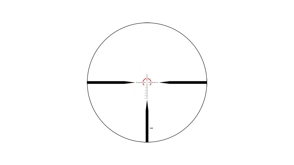 ZeroTech Optics Vengeance 1-8x24mm 30mm Tube Rifle Scope, Second Focal Plane
