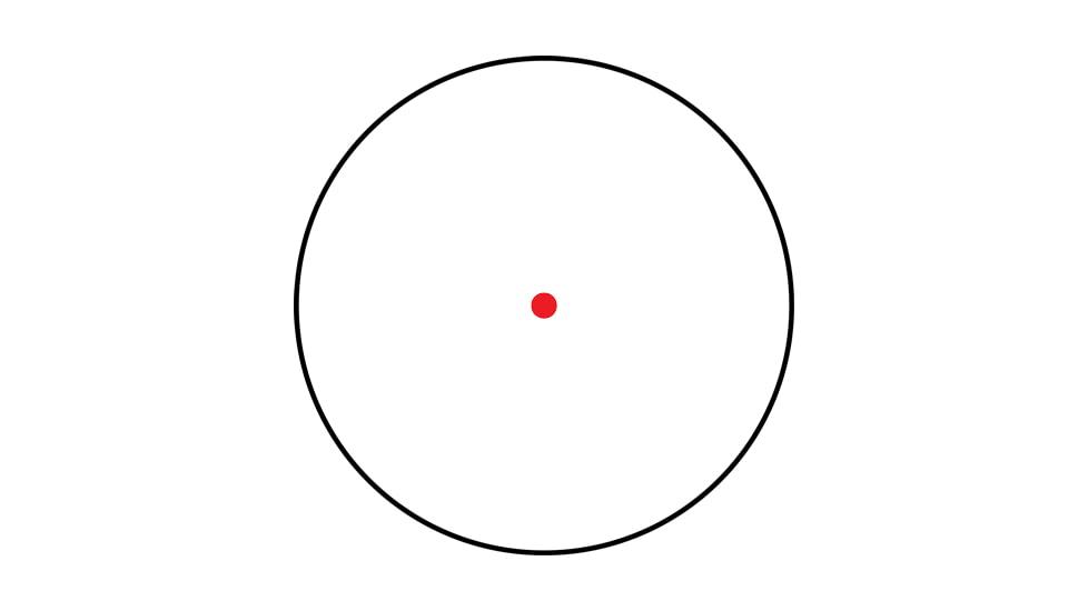 ZeroTech Optics The Thrive RMR FootPrint Red Dot Sight w/ Low Mount, 3 MOA, Black, THDRS28L