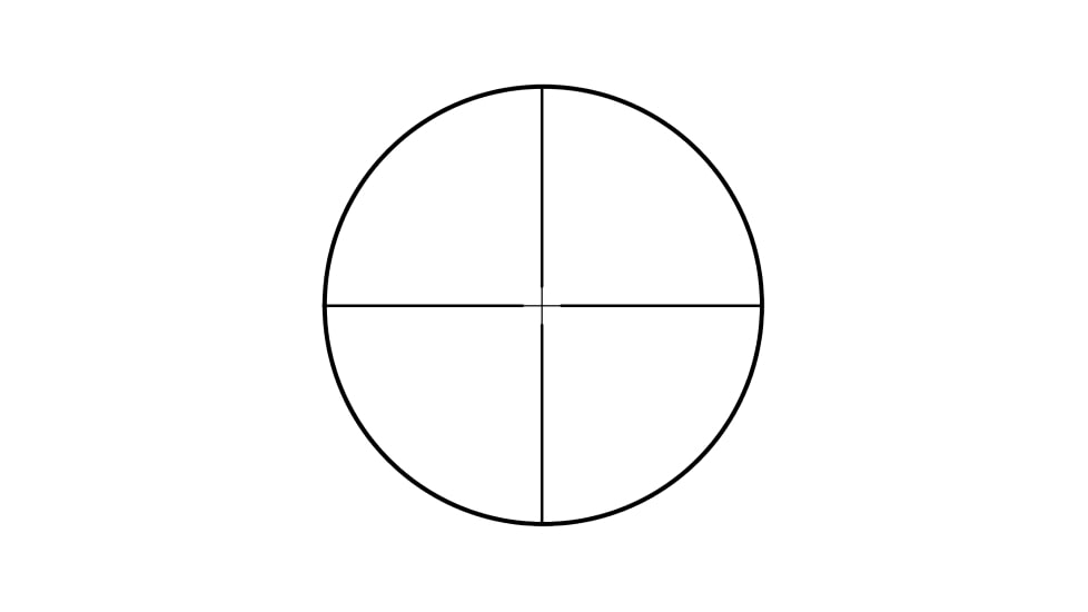 ZeroTech Optics Thrive Rifle Scope, 3-12x44mm, 30mm Tube, Second Focal Plane, Duplex Reticle, Black, TH31244