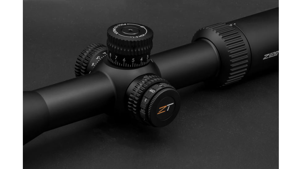 ZeroTech Optics Vengeance Rifle Scope, 4-20x50mm, 30mm Tube, Second Focal Plane, R3 Illuminated Reticle, Black, VG4205R3-IR