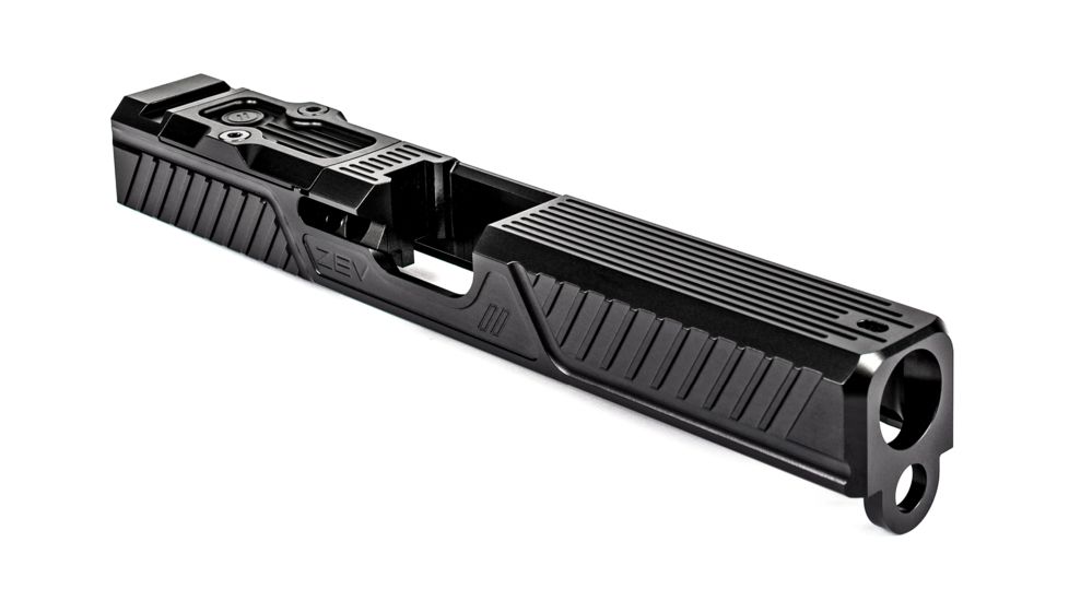ZEV Technologies Z17 Citadel Stripped Slide w/RMR Plate, Glock 17 Gen 3, Black, SLD-Z17-3G-CIT-RMR-DLC