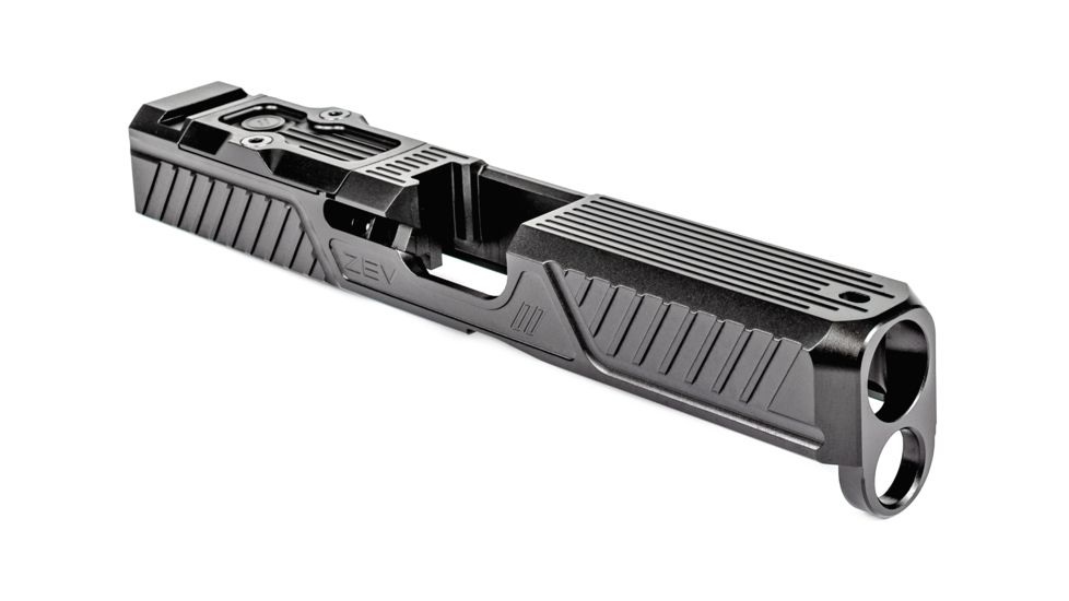 ZEV Technologies Z19 Citadel Stripped Slide with RMR Plate, Glock 19 5th Gen, Gray, SLD-Z19-5G-CIT-RMR-GRY