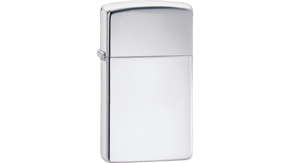 Zippo Armor Slim Lighter, Polish Chrome, 1.13in x 2.25in, 1606