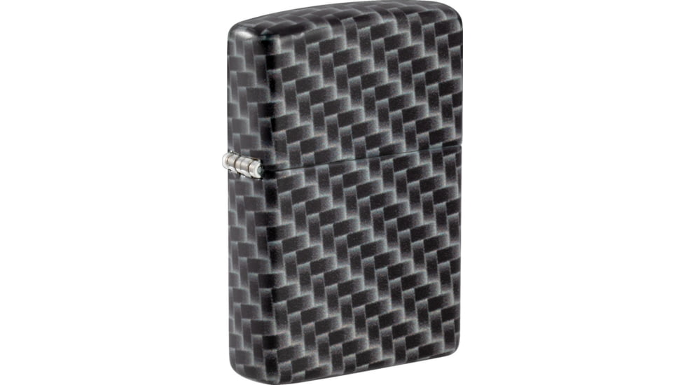 Zippo Carbon Fiber Design Lighter, 1.44 x 2.25, 49356