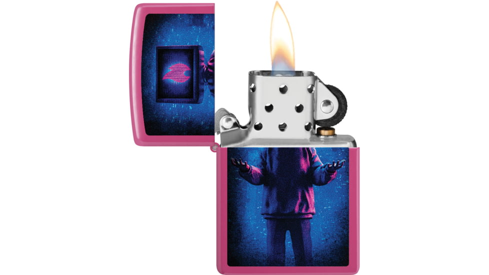 Zippo Flame TV Man Lighter