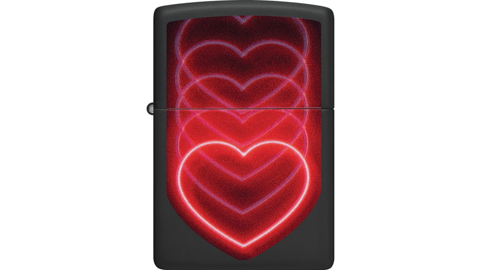 Zippo Hearts Design Lighter