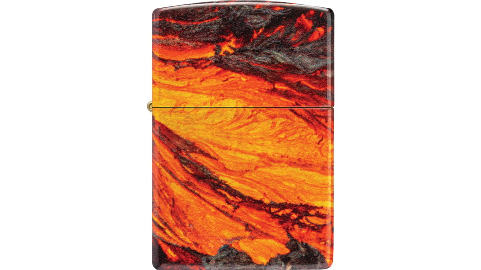Zippo Lava Flow Design Lighter