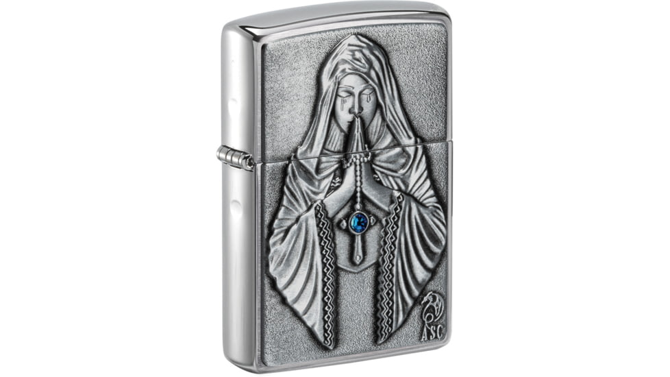 Zippo Praying Woman Emblem
