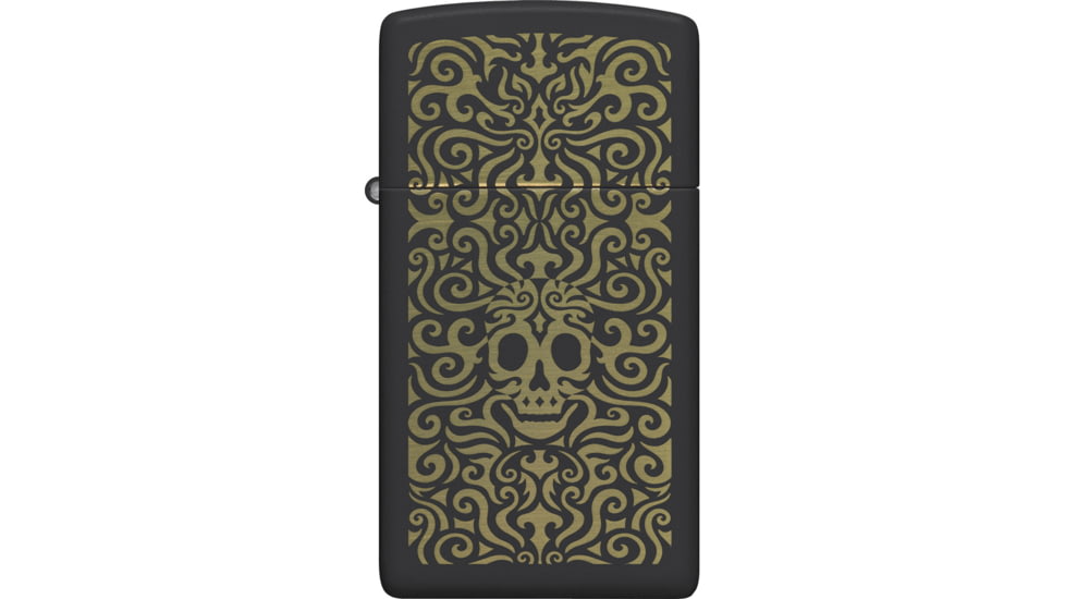 Zippo Skull Filigree Design Lighter