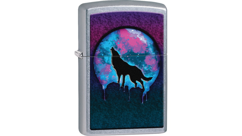 Zippo Wolf Moon Design, 1.44 x 2.25, 207-077481