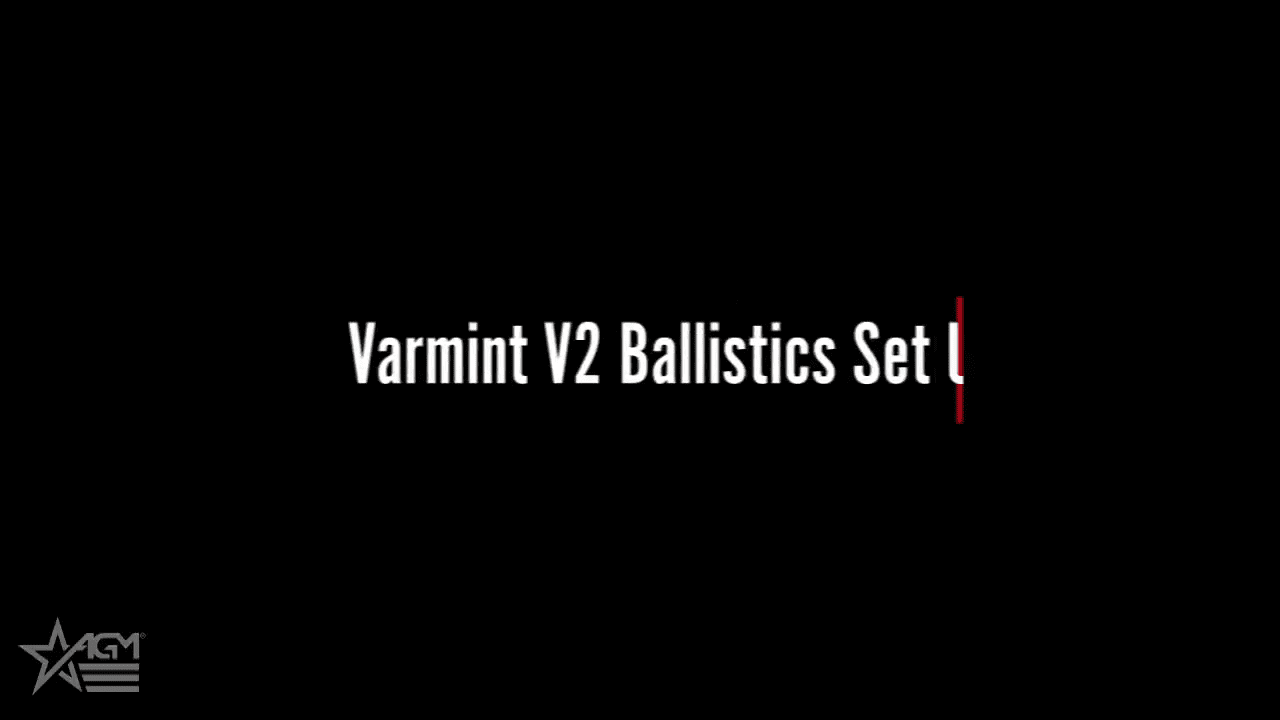 opplanet agm varmit v2 ballistics set up video