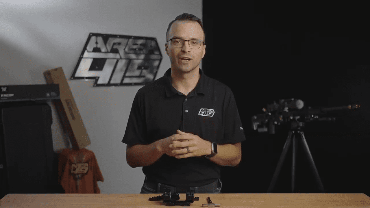 opplanet area 419 tactical one piece scope mount features and specifications video