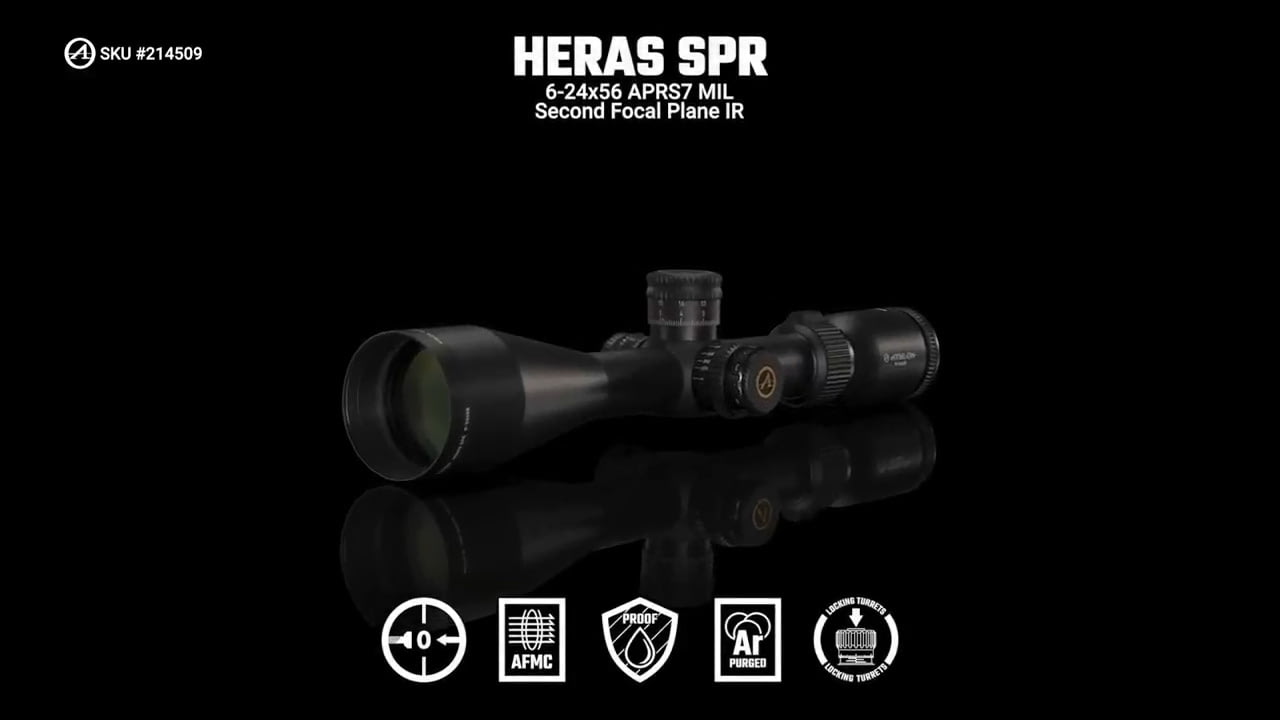 opplanet athlon optics 214509 heras spr 6 24x56 aprs7 mil sfp ir features video