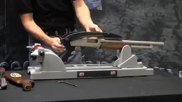 opplanet ati outdoors top folding stock with pistol grip installation for the mossberg video