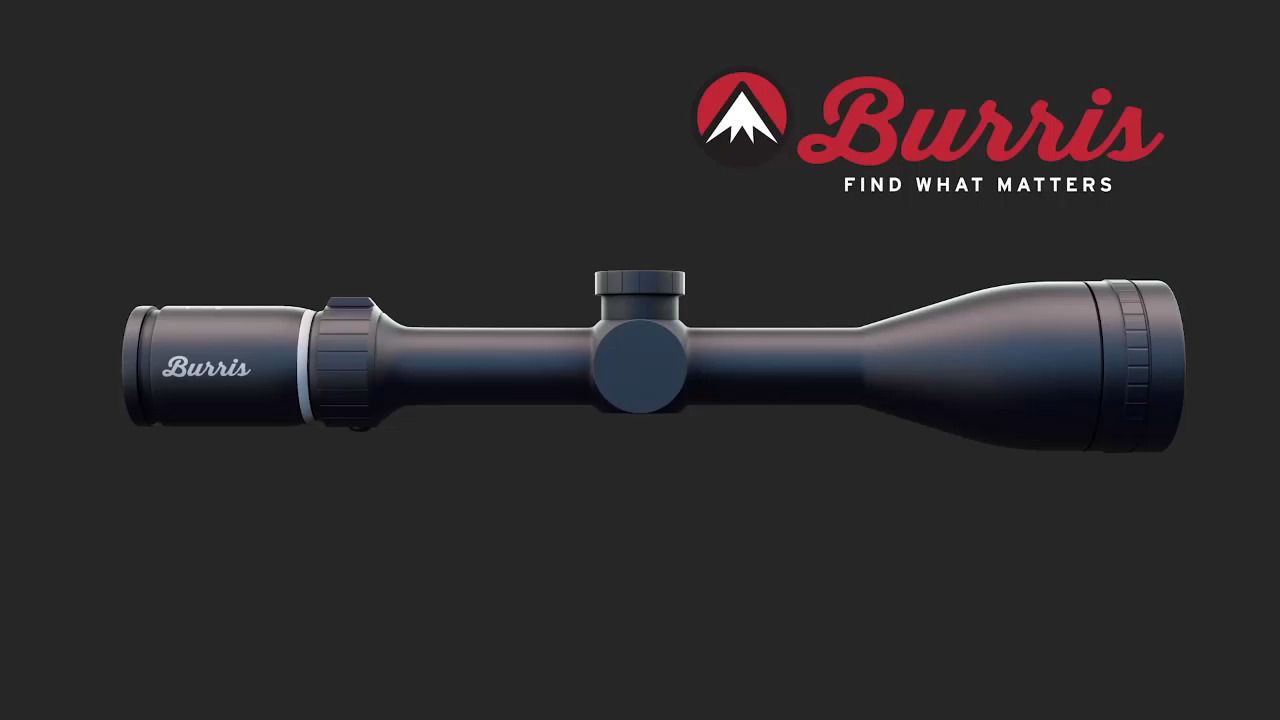 opplanet burris droptine 4 5 14x 42mm riflescope 360 degree video
