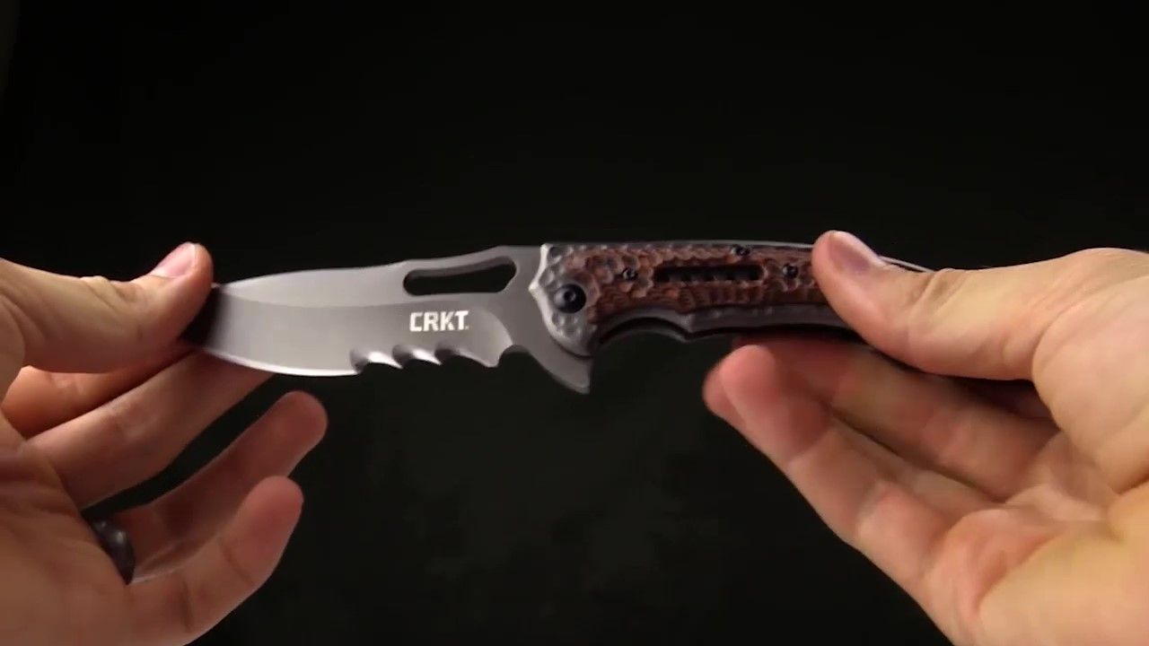 opplanet crkt fossil folding knife by flavio ikoma video