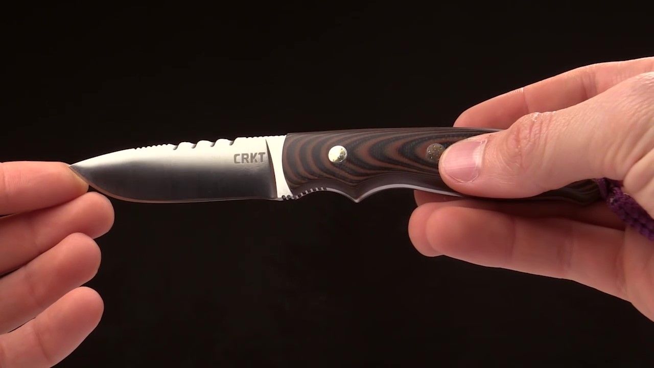 opplanet crkt huntn fisch hunting edc knife by larry fischer video