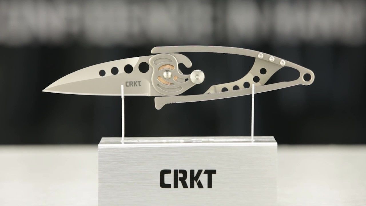 opplanet crkt snap lock knife a ed van hoy design video