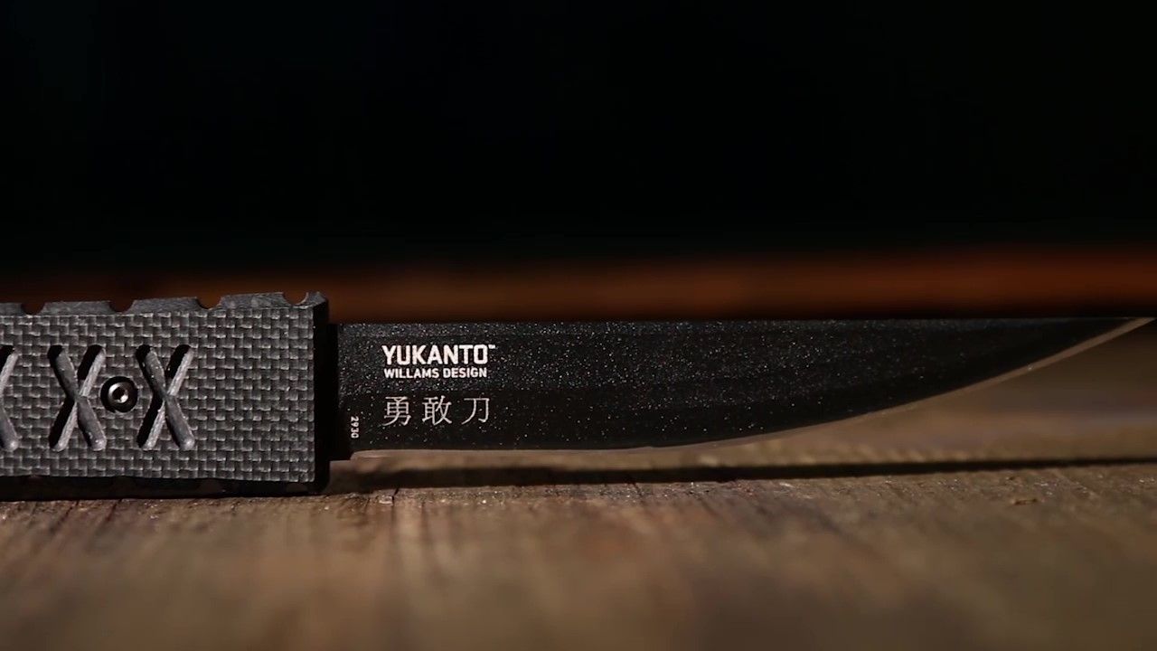 opplanet crkt yukanto fixed blade knife designer vision from james williams video