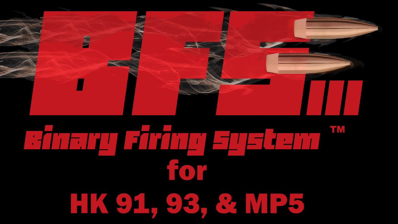 opplanet franklin armory binary firing system iii for hk 91 93 mp5 platforms video