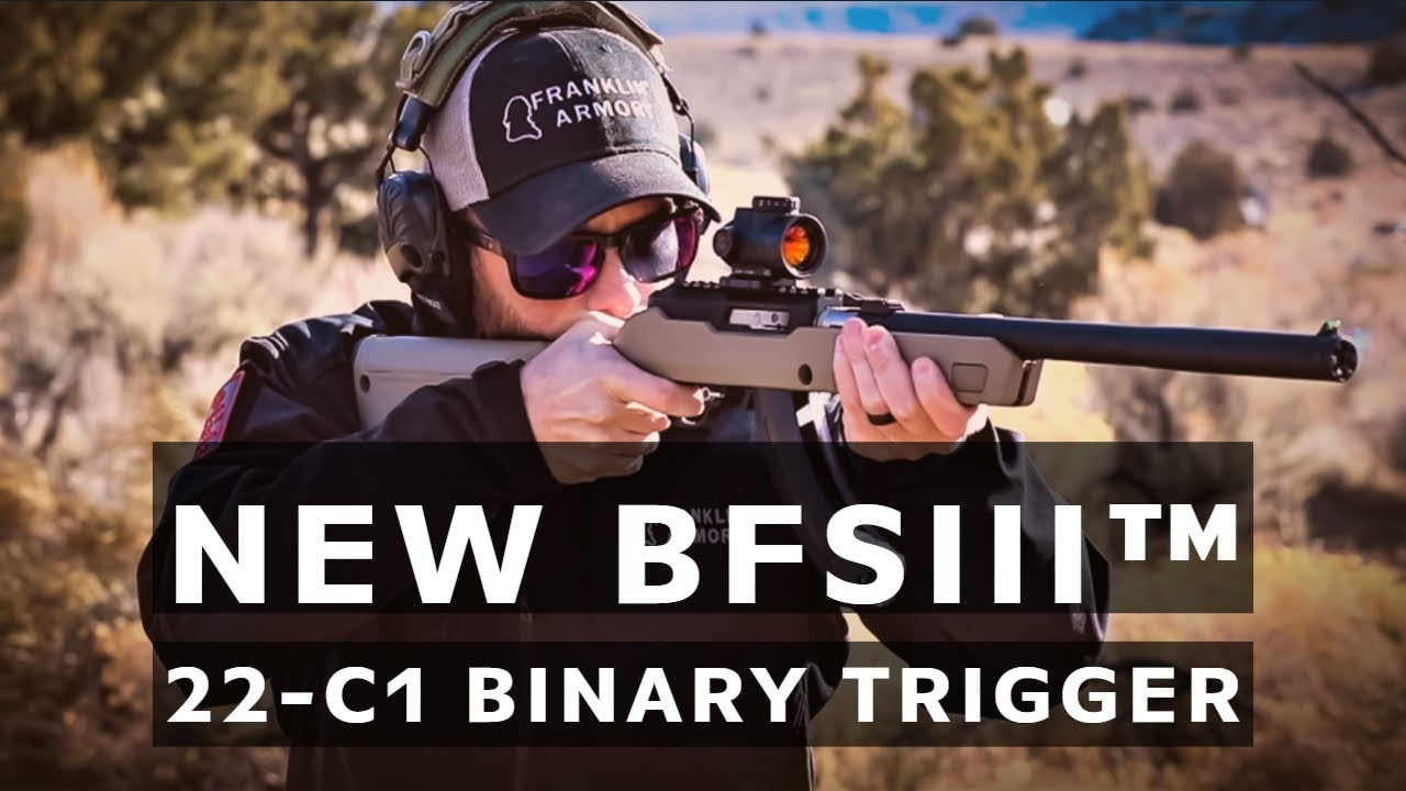 opplanet franklin armory introduces the bfsiii 22 c1 for the 10 22 platform video
