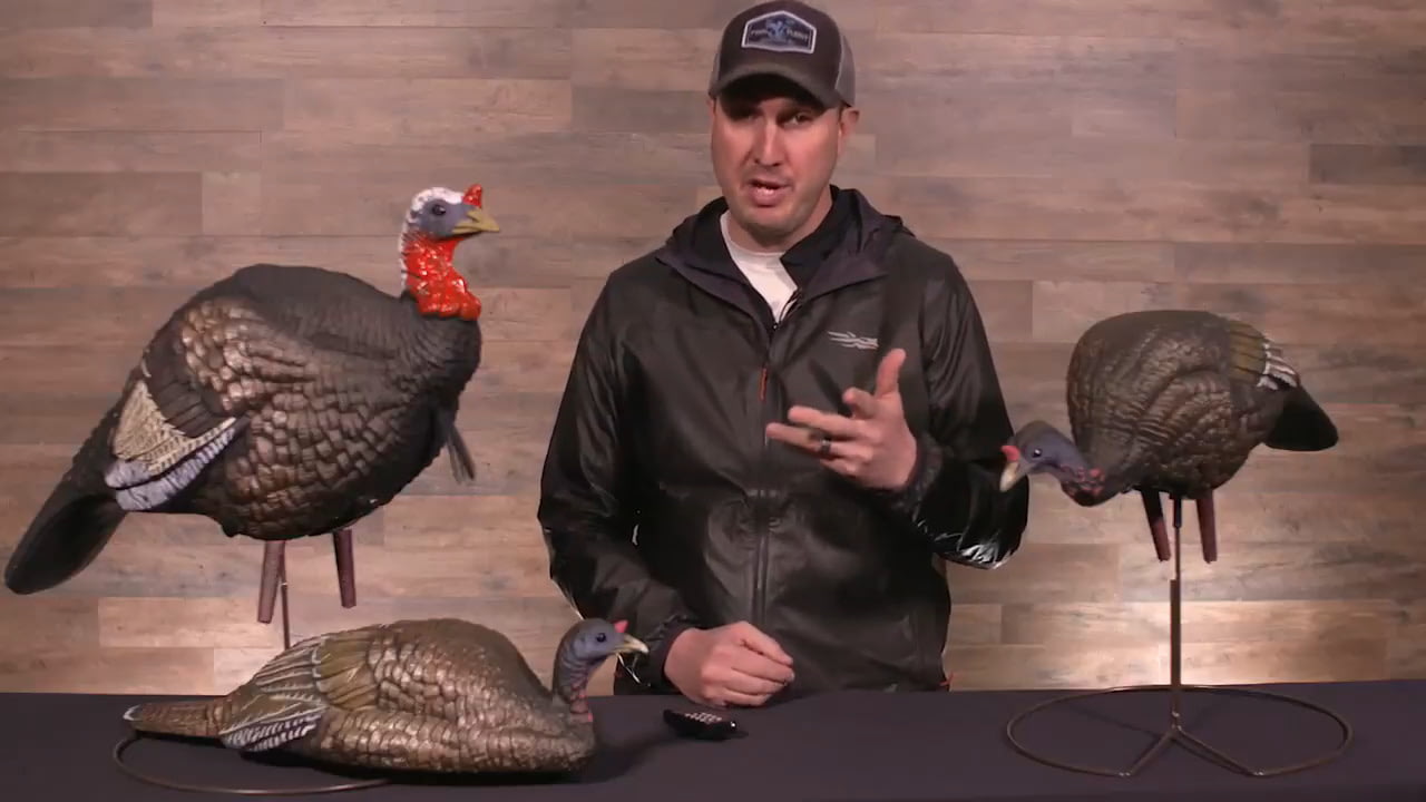 opplanet higdon outdoors trumotion turkey decoys video
