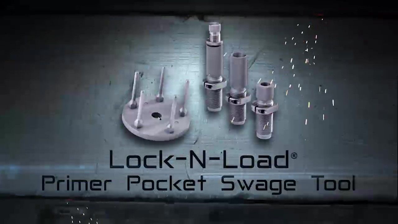opplanet hornady lock n load ap primer pocket swage tool video