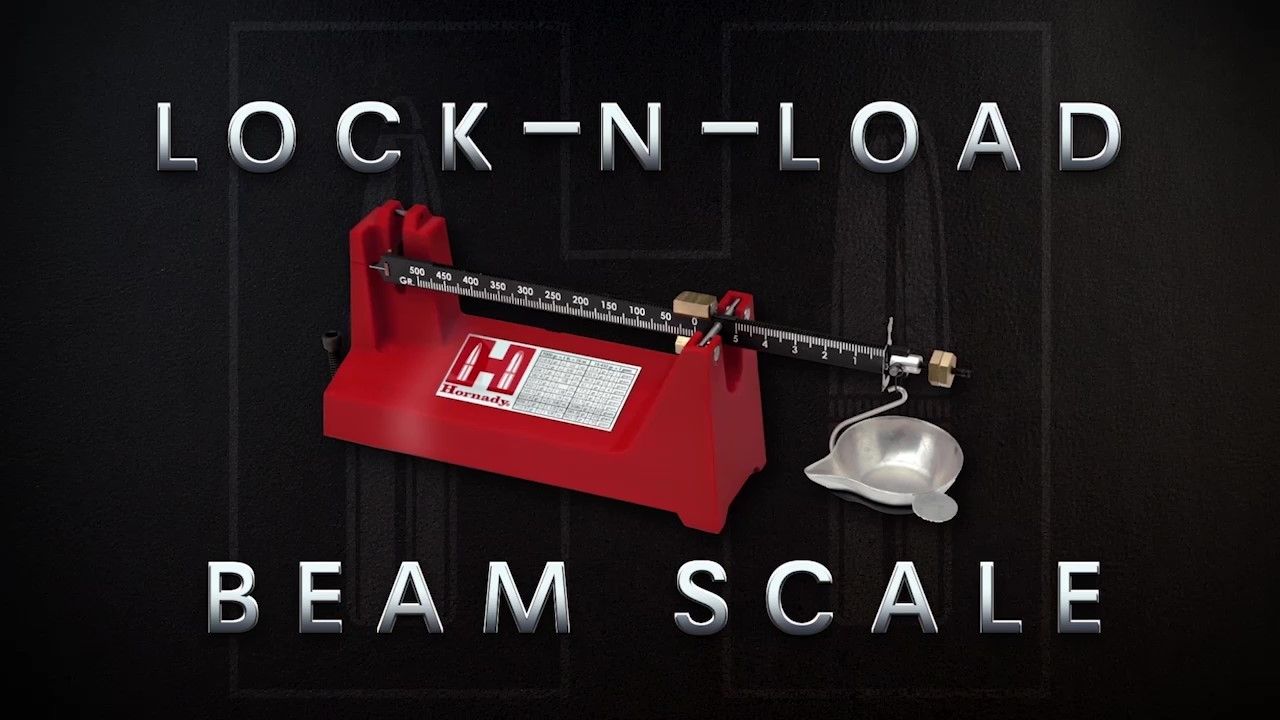 opplanet hornady lock n load beam scale from hornady video