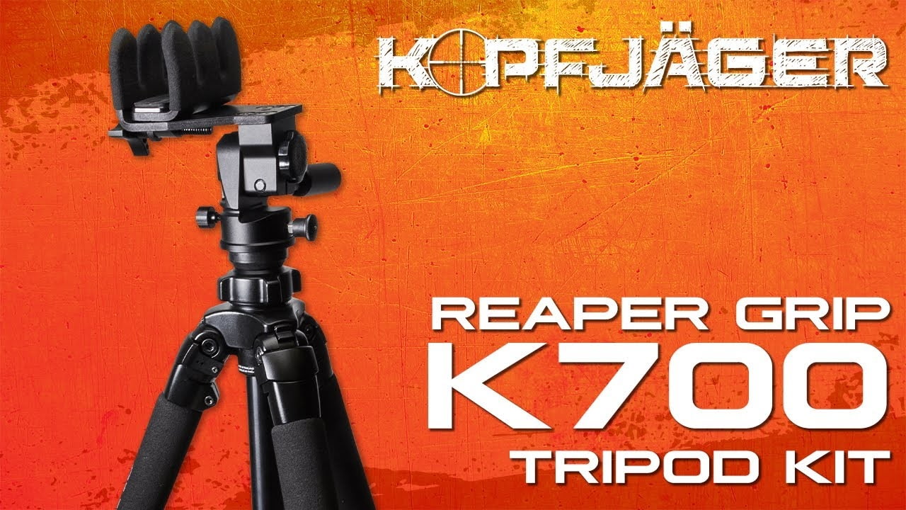 opplanet kopfjager reaper grip k700 tripod kit video
