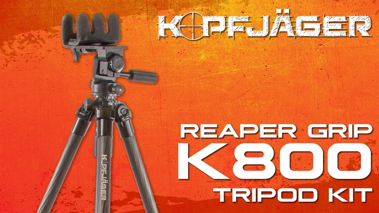 opplanet kopfjager reaper grip k800 tripod kit video