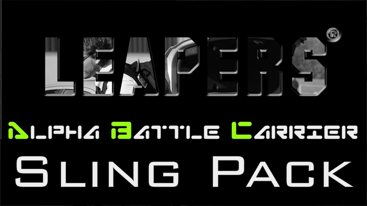 opplanet leapers utg alpha battle carrier sling packs video